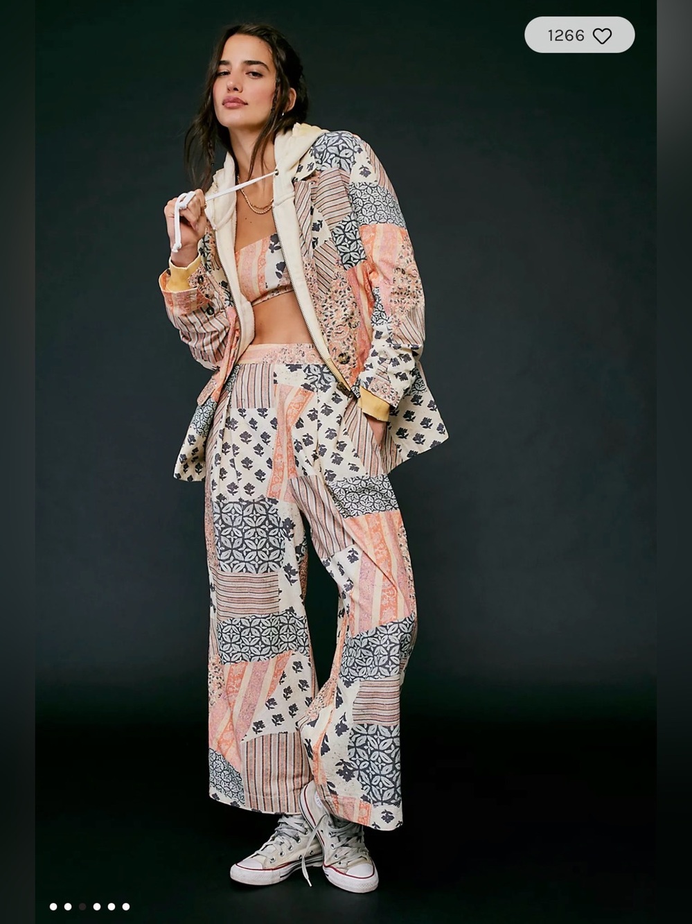 Free People Block Party Summer Suit Blazer